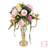 Aranjament flori naturale cu Trandafiri si Hydrangea