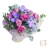 Buchet Vanda, Trandafiri si Bujori