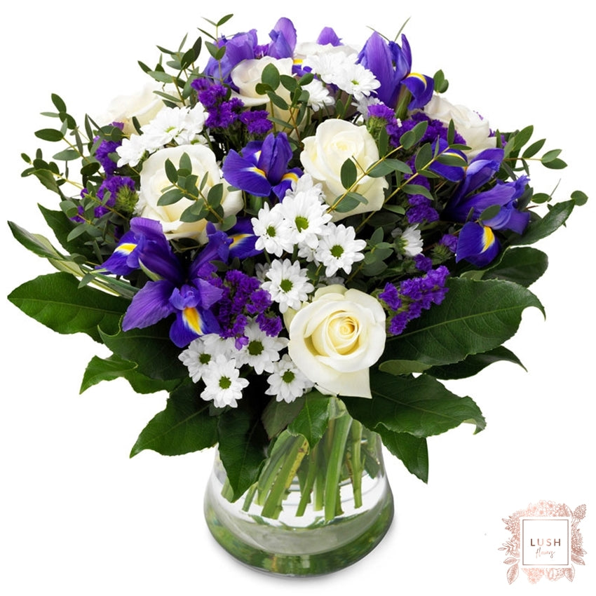 Buchet Trandafiri si Iris