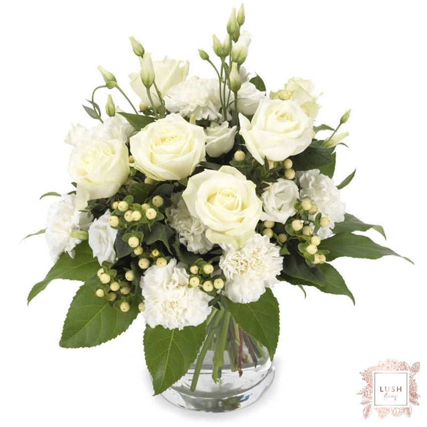 Buchet Trandafiri si Eustoma